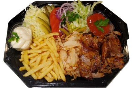 Shaorma Amestec la Farfurie