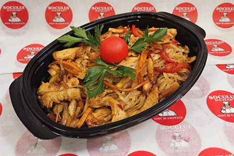 Paste de Orez cu Piept de Pui