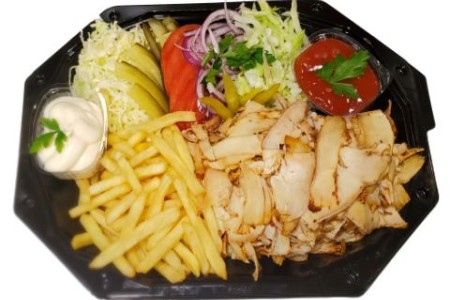 Shaorma de Pui la Farfurie