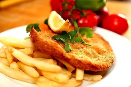 Meniu Șnițel de Pui